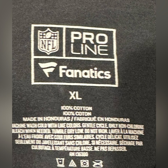 Kansas City Chiefs Black T-Shirt - Picture 2 of 2